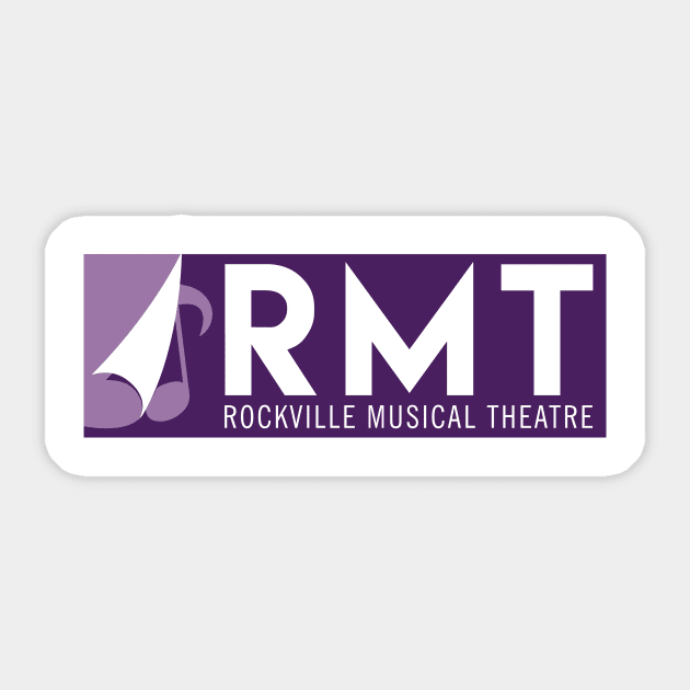 RMT Logo Purple Sticker by Rockville Musical Theatre